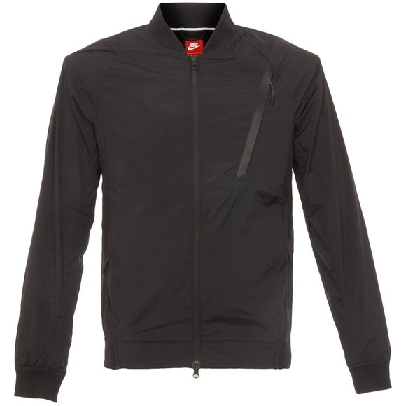 Nike Tech Pack Varsity Jacket Sz Small🔥New Men's Hypermesh Black/Black Full Zip - Picture 1 of 8